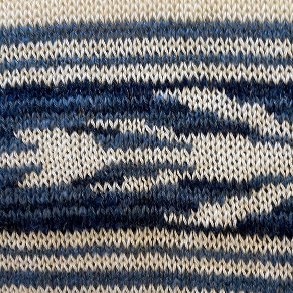 XL CHAPS DENIM CO WESTERN STYLE PONCHO V-NECK SWEATER Armholes RalphLaurenCo.NWT - Picture 8 of 16